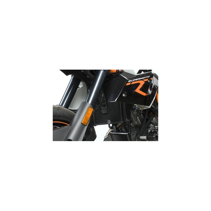 Protection de radiateur R&G RACING noir KTM 990 SMR/SMT