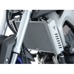 Protection de radiateur R&G RACING titane Yamaha MT-09