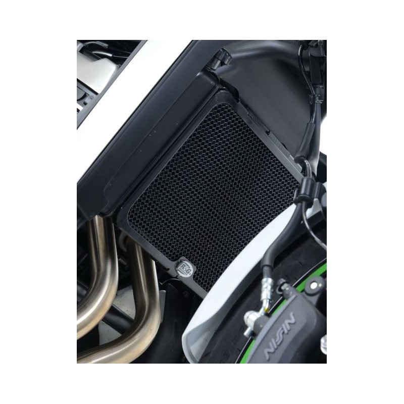 Protection de radiateur R&G RACING noir Kawasaki Vulcan S