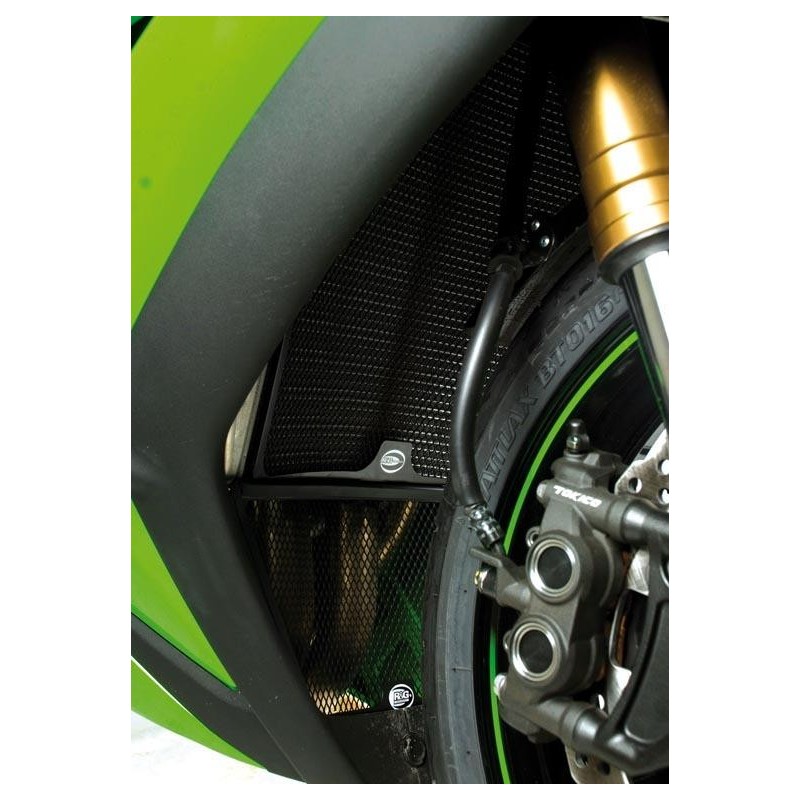 Protection de radiateur R&G RACING noir Kawasaki ZX-10R