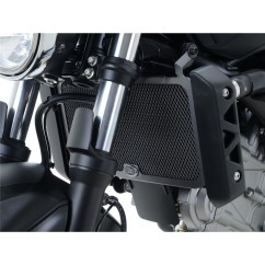 Protection de radiateur R&G RACING alu noir Suzuki SV650N/S