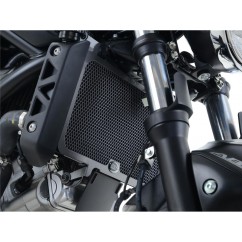 Protection de radiateur R&G RACING alu noir Suzuki SV650N/S