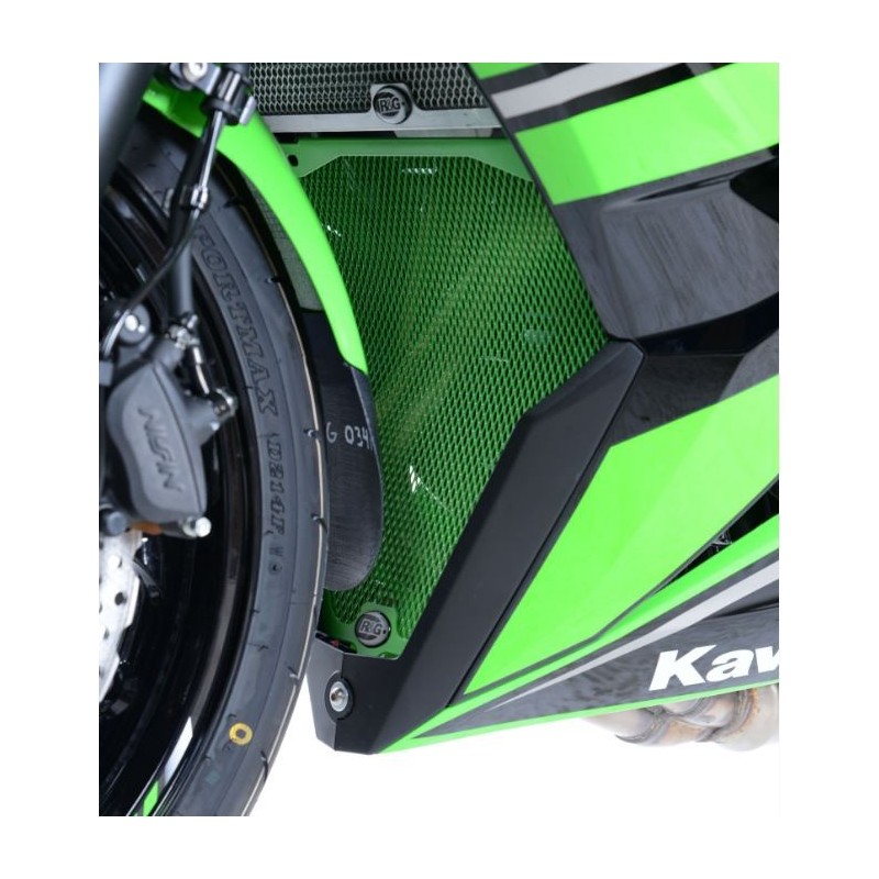 Grille de collecteur R&G RACING noir Kawasaki Z650