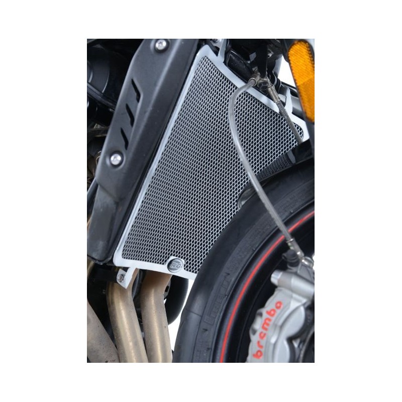 Protection de radiateur R&G RACING noir Triumph Street Triple 765