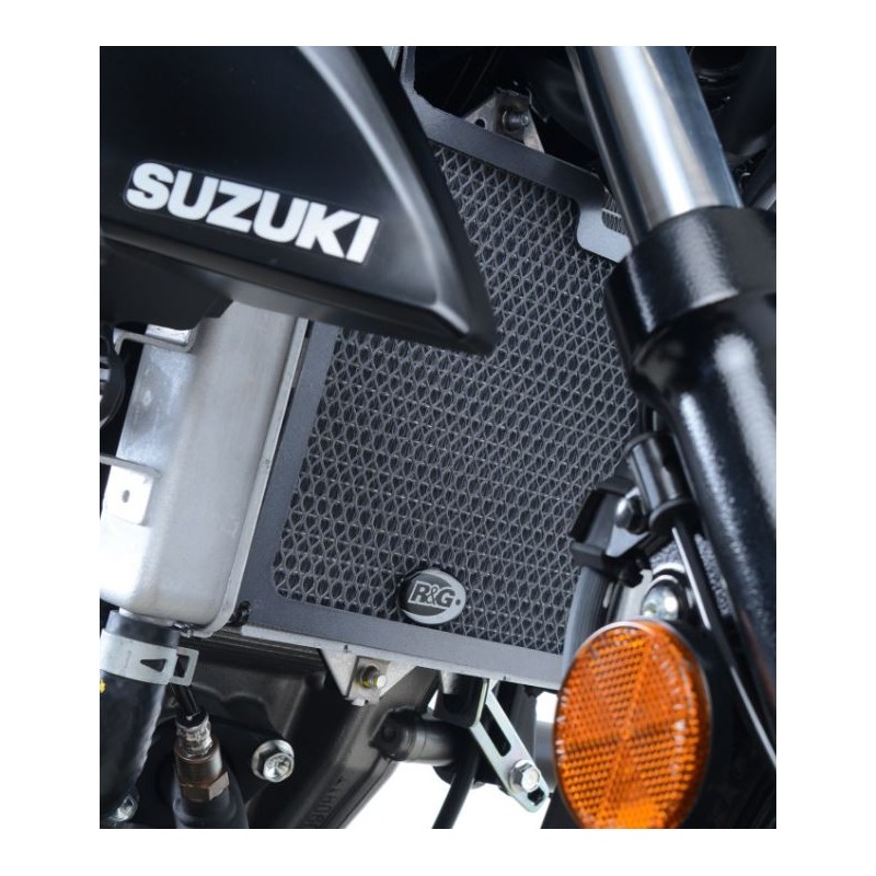 Protection de Radiateur R&G RACING alu noir Suzuki GSX-R 125