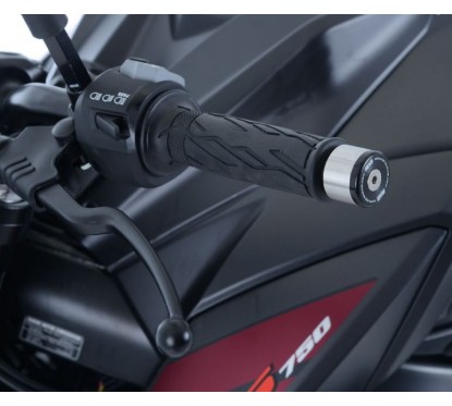 Embouts de guidon R&G RACING noir Suzuki GSX-S750