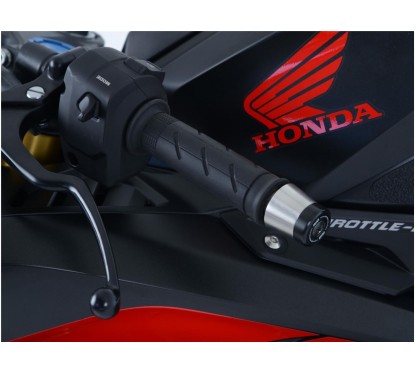 Embouts de guidon R&G RACING noir Honda CBR250RR