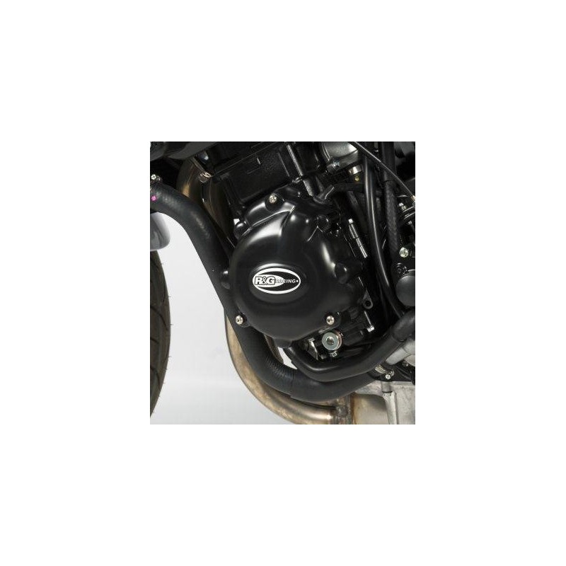 Couvre-carter gauche R&G RACING noir Suzuki GSR600/750