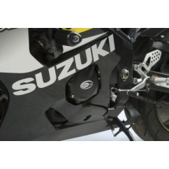 Couvre-carter gauche R&G RACING noir Suzuki GSX-R750