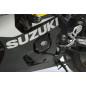 Couvre-carter gauche R&G RACING noir Suzuki GSX-R750