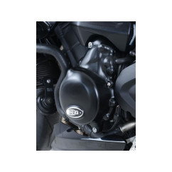 Couvre-carter gauche R&G RACING noir Triumph