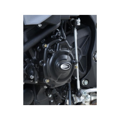 Couvre-carter gauche (alternateur) R&G RACING noir Yamaha MT-10