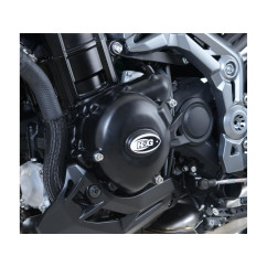 Couvre-carter gauche R&G RACING noir Kawasaki Z900