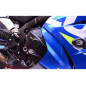 Couvre-carter droit (embrayage) R&G RACING noir Suzuki GSX-R1000