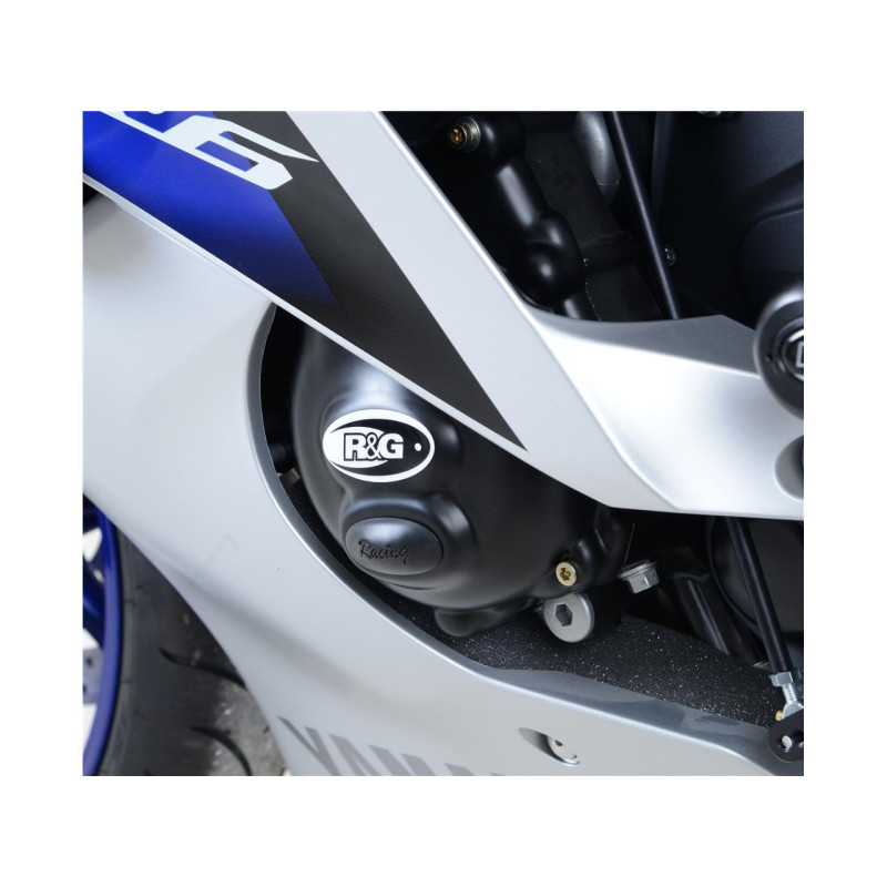 Couvre-carter gauche R&G RACING Race Series noir Yamaha YZF-R6