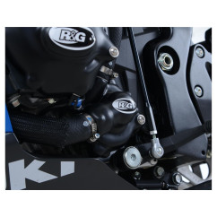 Couvre-carter gauche (pompe à eau) R&G RACING noir GSX-R 1000