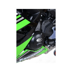 Couvre-carter gauche R&G RACING noir Kawasaki Z650