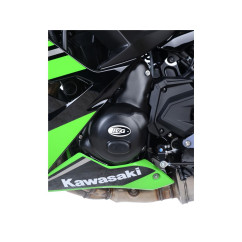 Couvre-carter gauche R&G RACING noir Kawasaki Z650