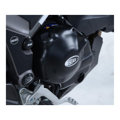 Couvre-carter droit R&G RACING noir Ducati 950 Multistrada