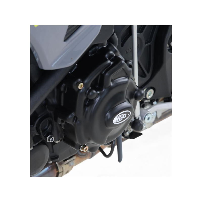 Couvre-carter gauche (alternateur) R&G RACING Race Series noir Yamaha MT-10