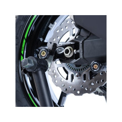 Pions de bras oscillant avec platine R&G RACING noir Kawasaki Z900