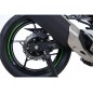 Pions de bras oscillant R&G RACING noir Kawasaki Ninja 400