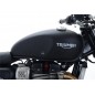 Kit grip de réservoir R&G RACING 2 pièces noir Triumph Street Twin