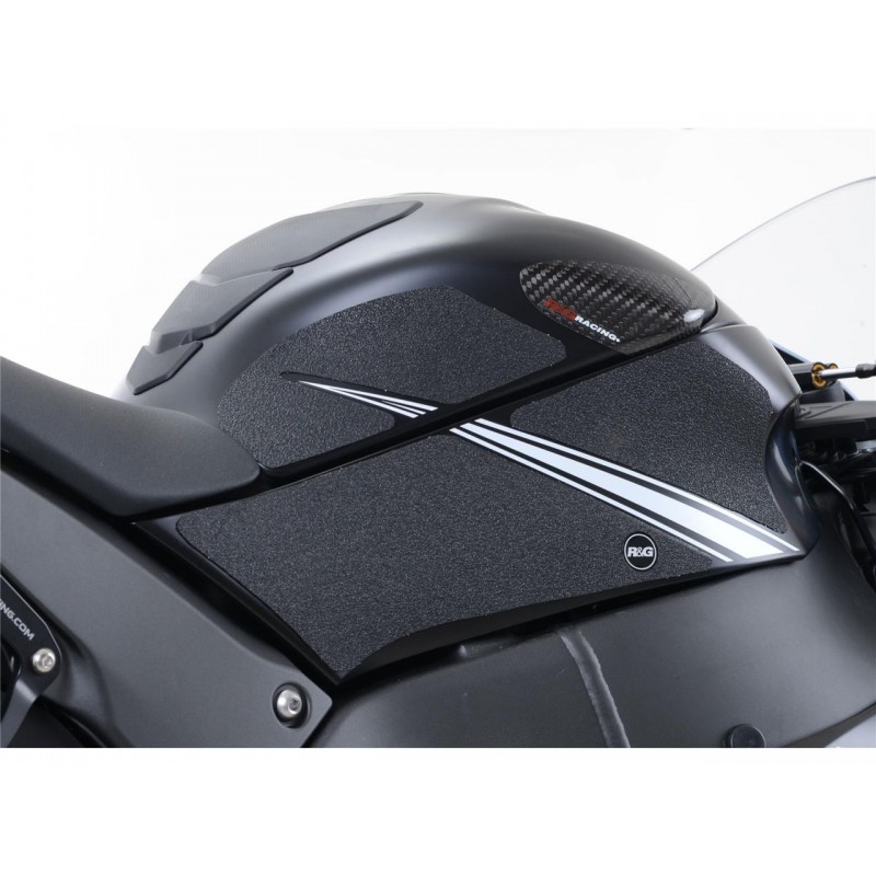 Kit grip de réservoir R&G RACING 6 pièces noir Kawasaki ZX10R