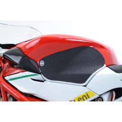 Kit grip de réservoir R&G RACING 2 pièces noir MV Agusta F4RR