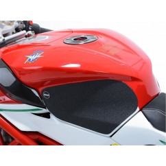 Kit grip de réservoir R&G RACING 2 pièces noir MV Agusta F4RR