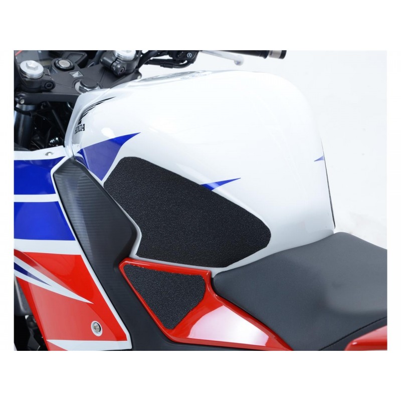 Kit grip de réservoir R&G RACING 4 pièces noir Honda CBR300R