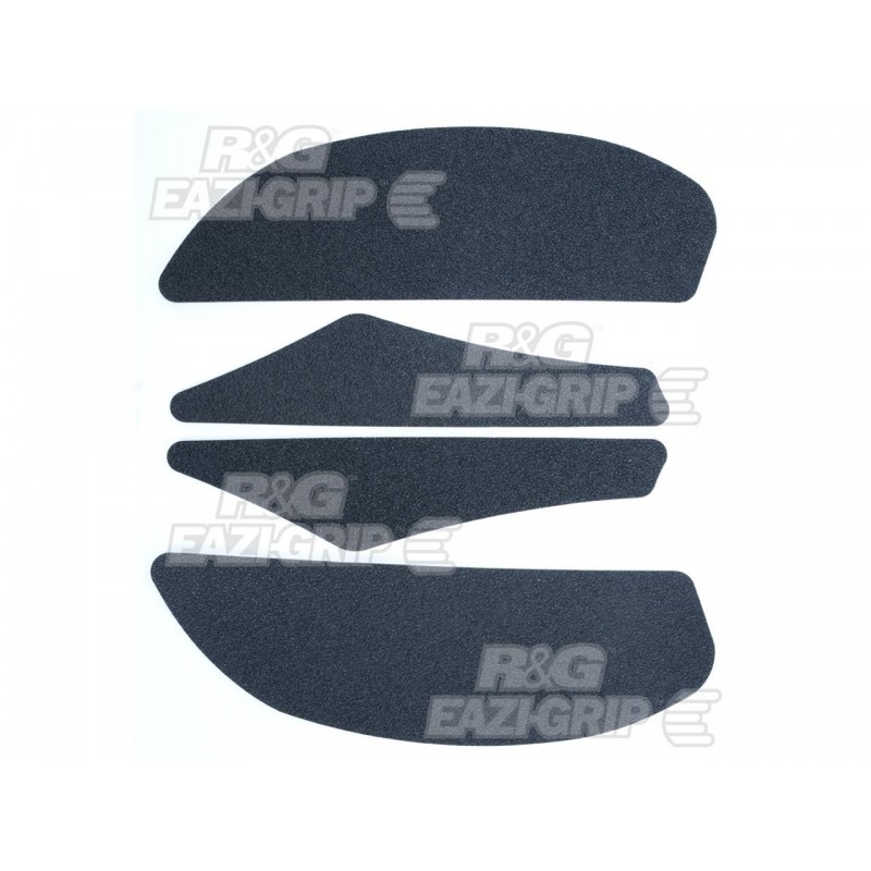 Kit grip de réservoir R&G RACING 4 pièces noir Aprilia RSV-4