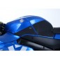 Kit grip de réservoir R&G RACING 4 pièces noir Suzuki GSXR1000R