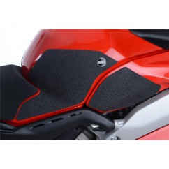 Kit grip de réservoir R&G RACING 4 pièces noir Ducati Panigale V4