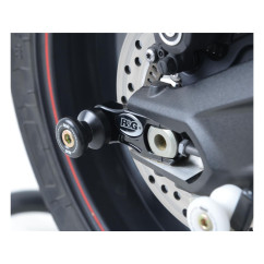 Pions de bras oscillant avec platine R&G RACING noir Triumph