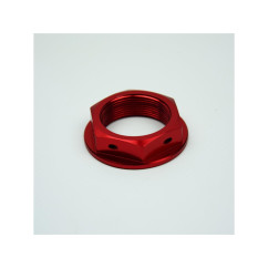 Ecrou de colonne de direction SCAR rouge Honda CRF250/450R