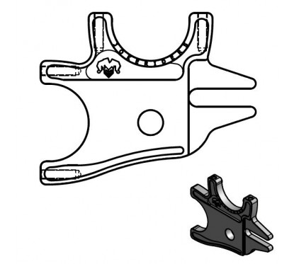 Platine Double - CBR600FS F4i F4 99-06