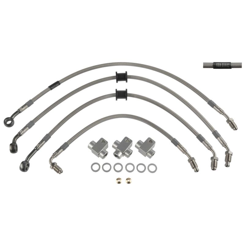 BRAKE LINE KIT STEEL BRAIDED - 13041156