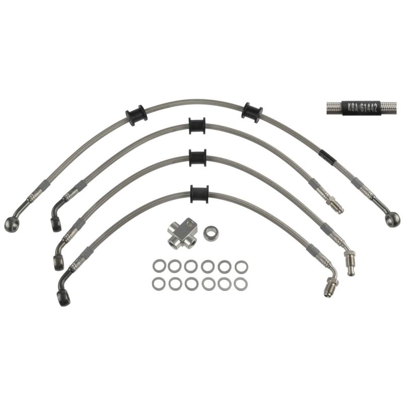 BRAKE LINE KIT STEEL BRAIDED - 13041157