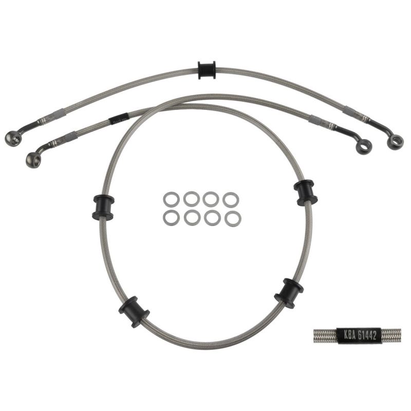 BRAKE LINE KIT STEEL BRAIDED - 13041159