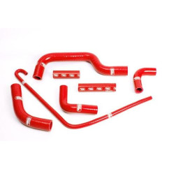 Durites de radiateur SAMCO type origine rouge - 7 durites Ducati Monster S4R