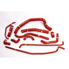 Durites de radiateur SAMCO type origine rouge - 12 durites Yamaha YZF-R1