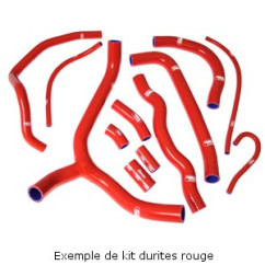 Durites de radiateur SAMCO type origine rouge - 3 durites Yamaha 