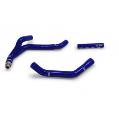 Durites de radiateur SAMCO type origine bleu - 3 durites Yamaha YZ-450F