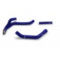 Durites de radiateur SAMCO type origine bleu - 3 durites Yamaha YZ-450F