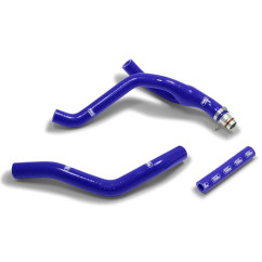 Durites de radiateur SAMCO type origine bleu - 3 durites Yamaha YZ250F