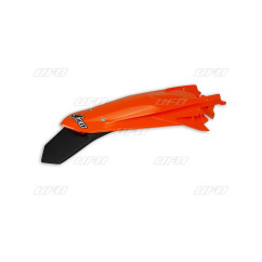 Garde-boue arrière + support de plaque avec feu UFO orange KTM EXC/EXC-F