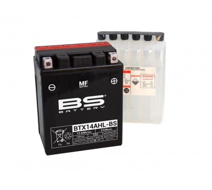 Batterie BS BATTERY BTX41AHL-BS sans entretien livrée avec pack acide