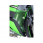 Protection de radiateur R&G RACING alu vert Kawasaki Ninja 650