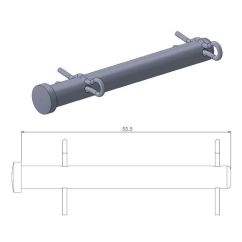 BRAKE PAD PIN OEM REPLACEMENT - 17020373
